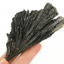 Kyanite disten crystal black raw from Brazil 64g