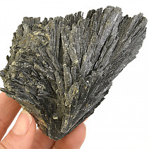 Kyanite disten crystal black raw from Brazil 237g