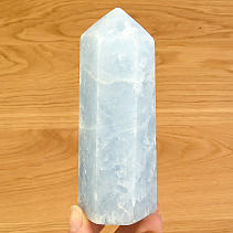 Blue calcite spike from Madagascar 428g