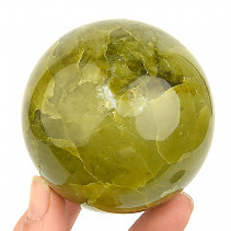 Koule ze zeleného opálu Madagaskar Ø66mm