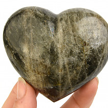 Dark feldspar heart from Madagascar 255g