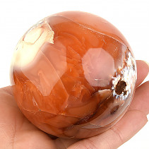 Carnelian ball from Madagascar Ø65mm