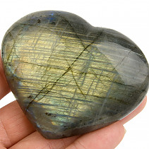 Labradorite heart from Madagascar 152g