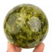 Koule zelený opál z Madagaskaru Ø66mm
