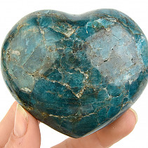 Apatit modrý srdce z Madagaskaru 325g