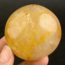 Křišťál s limonitem z Madagaskaru 114g