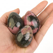 Rhodonite eggs from Madagascar approx. 4.5 cm