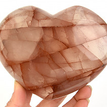 Hematite heart in crystal (Madagascar) 1014g