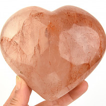 Heart-shaped hematite crystal from Madagascar 921g