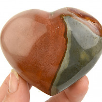 Colorful jasper heart (178g)