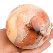 Carnelian ball from Madagascar Ø66mm