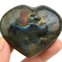 Labradorite heart from Madagascar 122g