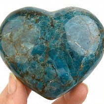 Apatit modrý srdce z Madagaskaru 357g