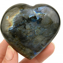 Labradorite heart from Madagascar (122g)