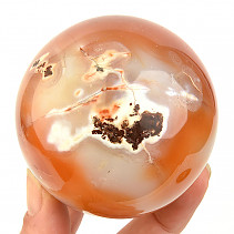 Carnelian ball from Madagascar Ø67mm