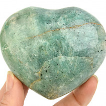 Amazonite heart from Madagascar 307g