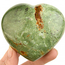 Chrysoprase heart from Madagascar 296g