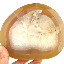 Agate bowl from Madagascar 1286g