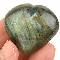 Labradorite heart from Madagascar 38g