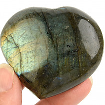 Labradorite heart from Madagascar 108g