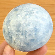 Blue calcite polished from Madagascar 191g