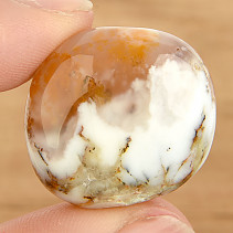 Opal yellow with dendrites TS AA from India 12g