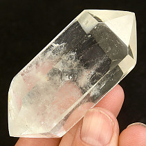Křišťál oboustranný krystal broušený Madagaskar 81g