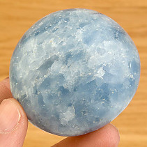 Blue calcite polished from Madagascar 129g