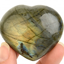 Labradorite heart from Madagascar 86g
