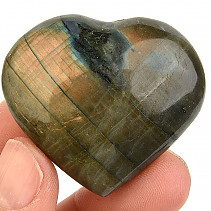 Labradorite heart from Madagascar 35g