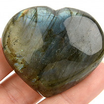 Labradorite heart from Madagascar 66g