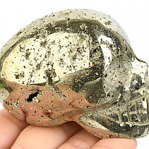Pyrite skull from Peru 413g
