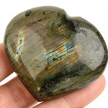 Labradorite heart from Madagascar 92g