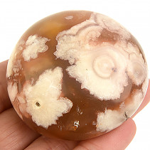 Pink agate from Madagascar 125g