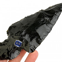 Obsidián hrot kopí z Mexika 150g