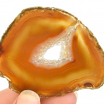Agate slice with cavity from Brazil 32g