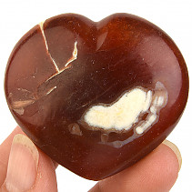 Carnelian heart from Madagascar 57g