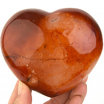 Carnelian heart from Madagascar 847g