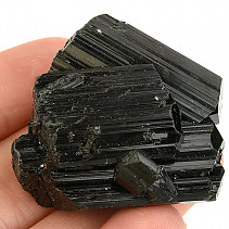 Black tourmaline scoryl crystal (Madagascar) 37g