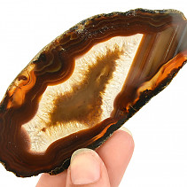 Agate slice with cavity from Brazil 46g