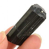 Black tourmaline crystal from Madagascar 19g