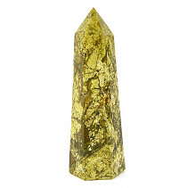 Green opal large point from Madagascar 1128g