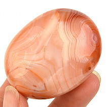 Smooth carnelian stone from Madagascar 98g