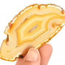Agate slice with cavity from Brazil (31g)