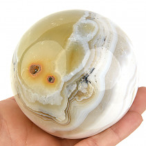 Sphere with agate socket 698g (Madagascar)