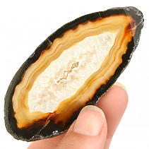 Agate slice with cavity from Brazil (27g)