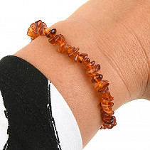 Amber honey bracelet chopped shapes