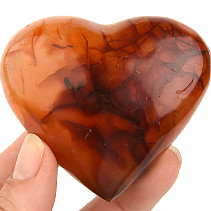 Carnelian heart from Madagascar 162g