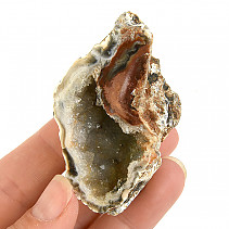 Feather agate geode Brazil 56g