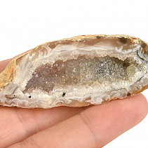 Feather agate geode Brazil 49g